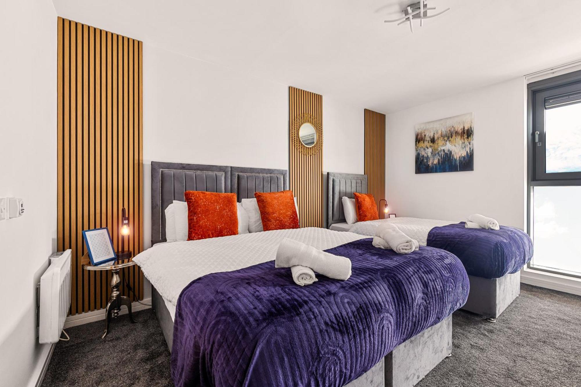Bullring Lux Suite, New Street Free Netflix - Free Secure Parking- Sleeps 6 Бірмінгем Екстер'єр фото